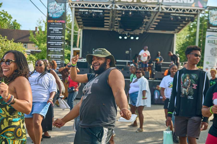 Arts and urban agriculture are the focus of Fresh Fest held every second Saturday in September in Cleveland’s Kinsman neighborhood.